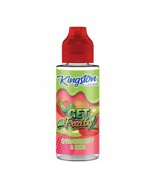 STRAWBERRY KIWI E LIQUID KINGSTON GET FRUITY 100ML...