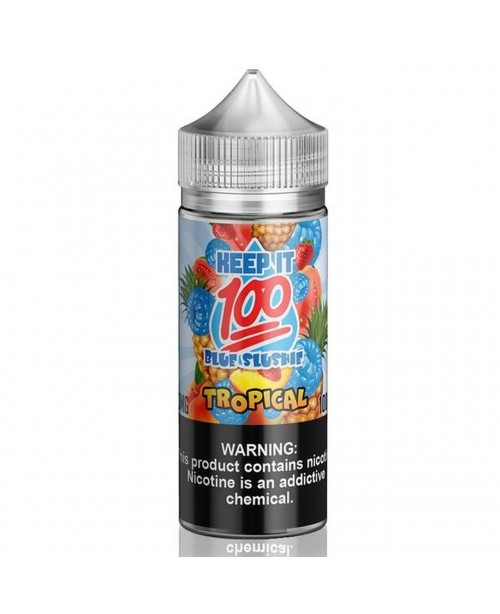 BLUE SLUSHIE TROPICAL E-LIQUID SHORTFILL BY MAKE I...