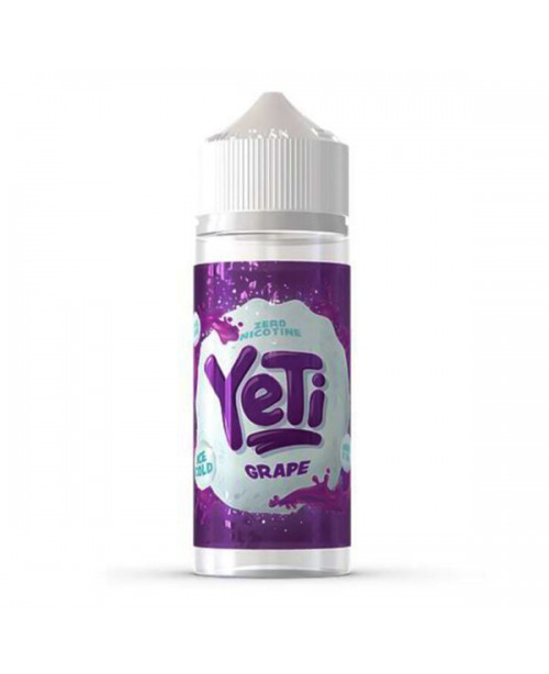 GRAPE E LIQUID BY YETI E LIQUIDS 100ML 70VG