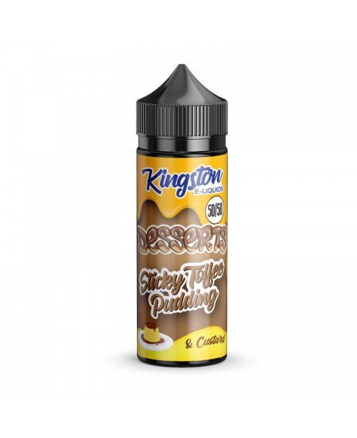 STICKY TOFFEE PUDDING E LIQUID KINGSTON 50/50 DESS...