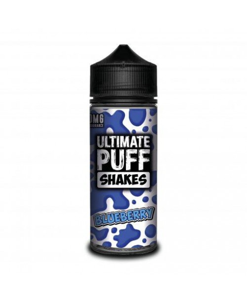 BLUEBERRY E LIQUID BY ULTIMATE PUFF SHAKES 100ML 7...