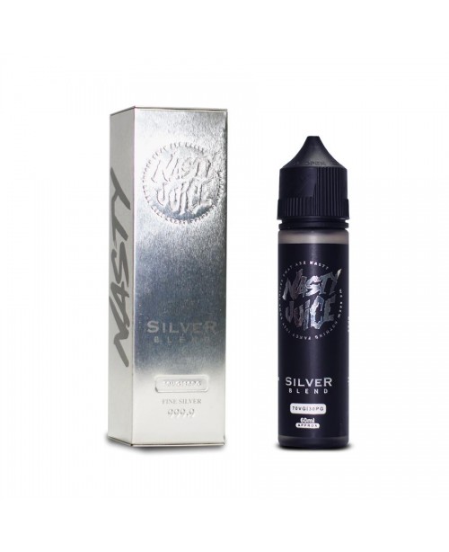 SILVER BLEND E LIQUID BY NASTY JUICE - TOBACCO 50M...