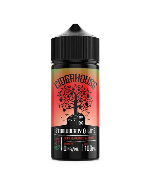 STRAWBERRY & LIME E LIQUID BY CIDERHOUSE 100ML...