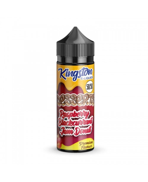 RASPBERRY BLACKCURRANT DONUT E LIQUID KINGSTON 50/...