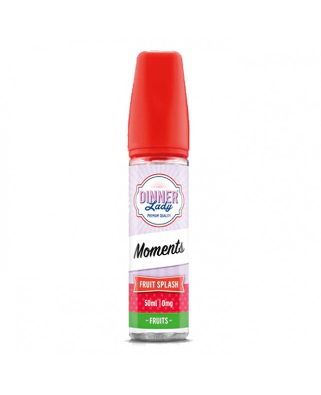 FRUIT SPLASH E LIQUID BY DINNER LADY - MOMENTS 50ML 70VG