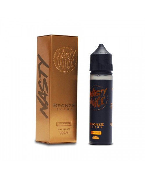 BRONZE BLEND E LIQUID BY NASTY JUICE - TOBACCO 50M...