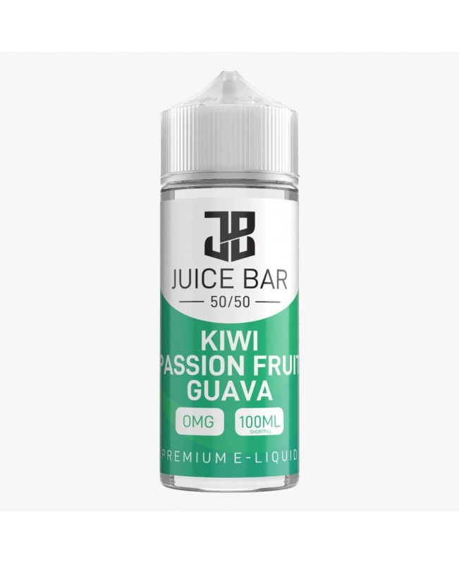 KIWI PASSION FRUIT GUAVA E LIQUID BY JUICE BAR 100ML 50VG