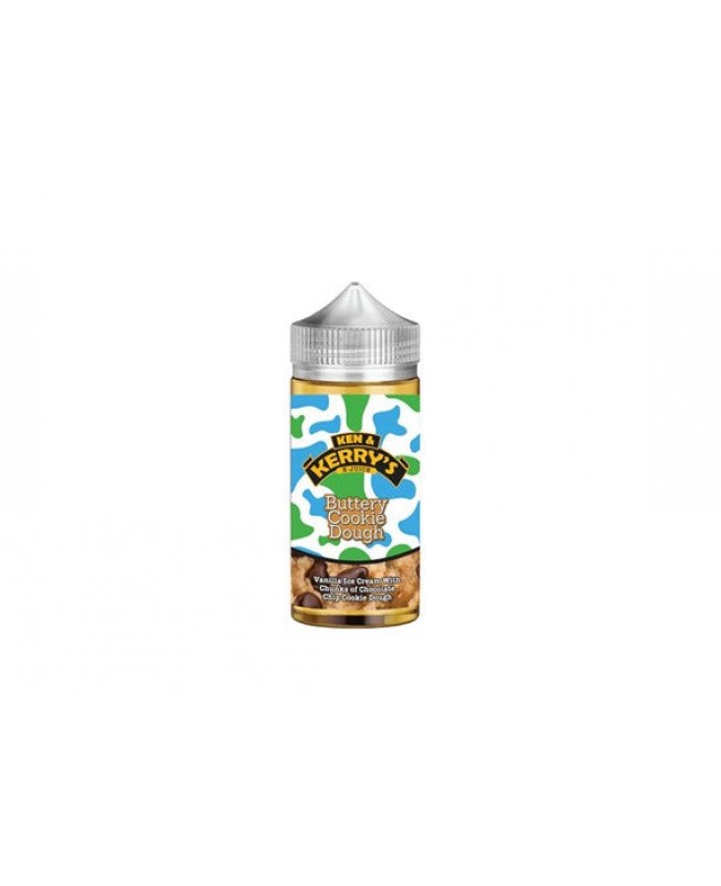 BUTTERY COOKIE DOUGH E LIQUID BY KEN & KERRYS 100ML 60VG