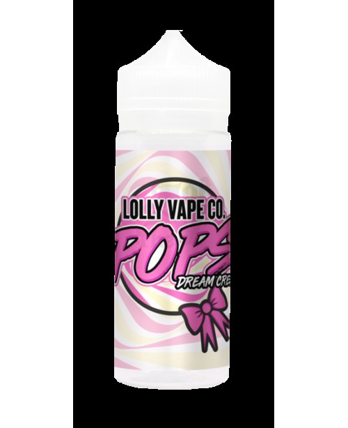 DREAM CREAM E LIQUID BY LOLLY VAPE CO - POPS 100ML...