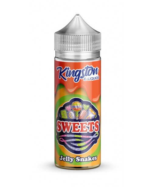 JELLY SNAKES E LIQUID KINGSTON SWEETS 100ML 70VG