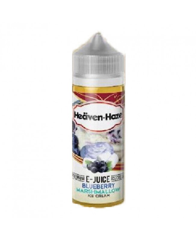 BLUEBERRY MARSHMALLOW ICECREAM BY HEAVEN HAZE E LIQUID 100ML 70VG