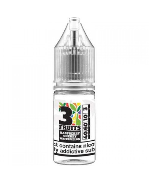 RASPBERRY CHERRY WATERMELON TDP E LIQUID BY 3 FRUI...