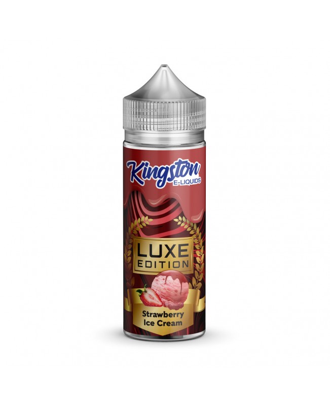 STRAWBERRY ICECREAM E LIQUID KINGSTON LUXE EDITION 100ML 70VG