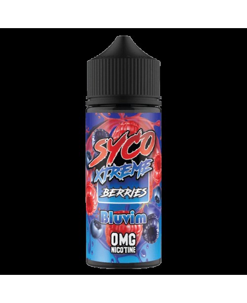 BLUEVIM E LIQUID BY SYCO XTREME BERRIES 100ML 80VG