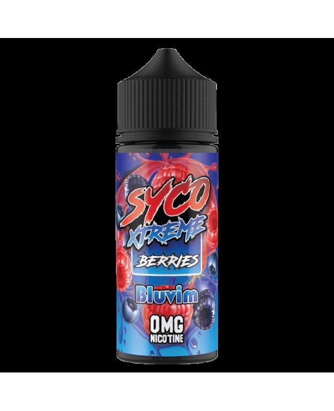 BLUEVIM E LIQUID BY SYCO XTREME BERRIES 100ML 80VG