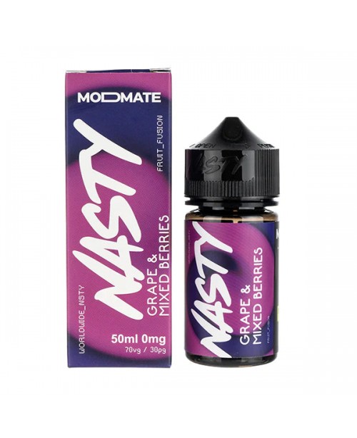 GRAPE & MIXED BERRIES E LIQUID BY NASTY JUICE ...