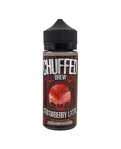 STRAWBERRY LATTE BREW BY CHUFFED 100ML 70VG