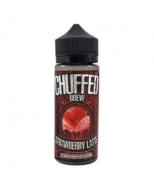 STRAWBERRY LATTE BREW BY CHUFFED 100ML 70VG