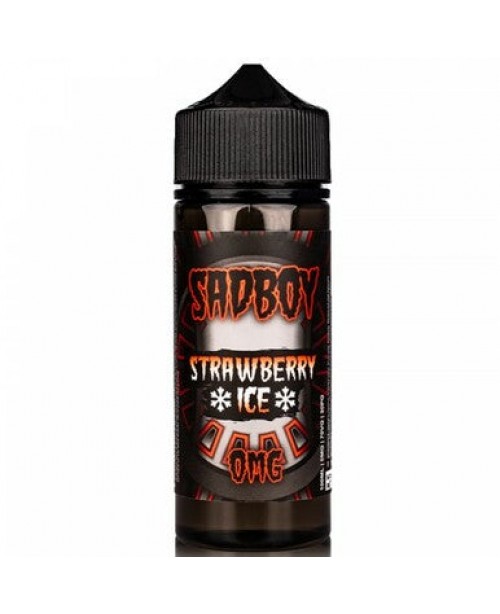 STRAWBERRY ICE E LIQUID BY SADBOY E LIQUID 100ML 7...