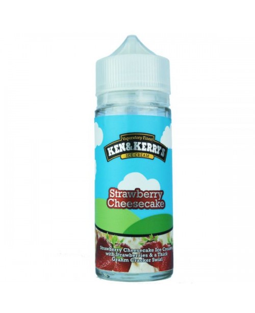 STRAWBERRY CHEESECAKE E LIQUID BY KEN & KERRYS...