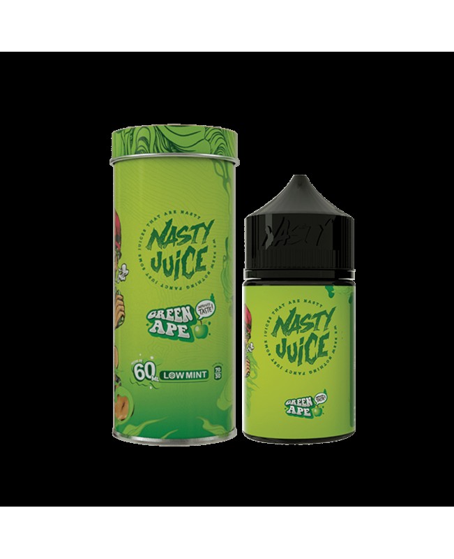 GREEN APE E LIQUID BY NASTY JUICE - 50ML SHORTFILL 50ML 70VG