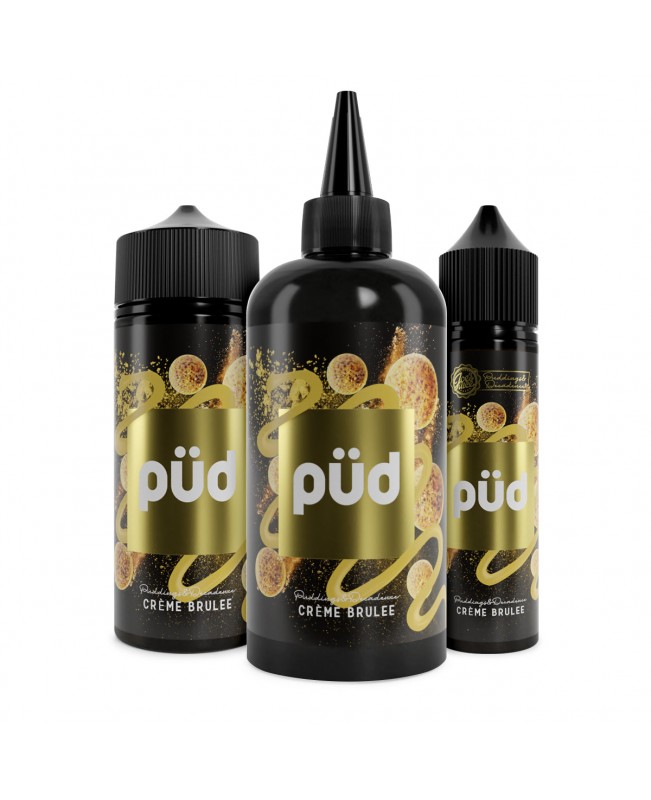 CREME BRULEE E LIQUID BY PUD - JOES JUICE 50ML 100ML 200ML 70VG