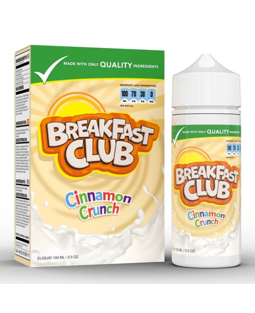 CINNAMON CRUNCH E LIQUID BY BREAKFAST CLUB 100ML 7...