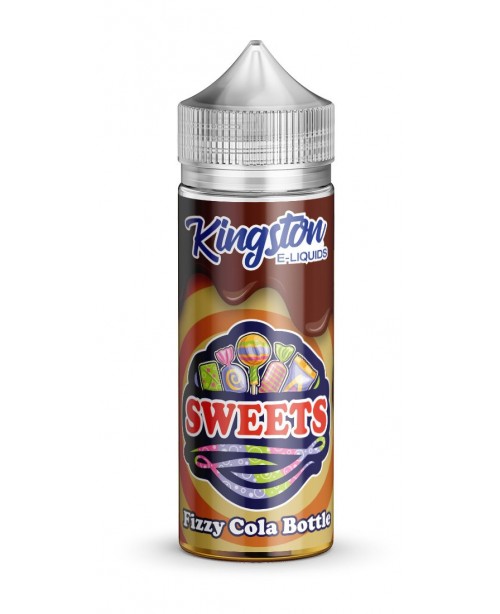 FIZZY COLA BOTTLES E LIQUID KINGSTON SWEETS 100ML ...