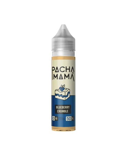 BLUEBERRY CRUMBLE E LIQUID BY PACHA MAMA DESSERT 5...