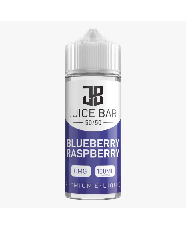 BLUEBERRY RASPBERRY E LIQUID BY JUICE BAR 100ML 50VG