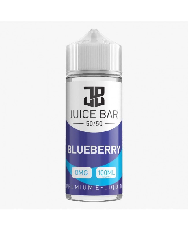 BLUEBERRY E LIQUID BY JUICE BAR 100ML 50VG