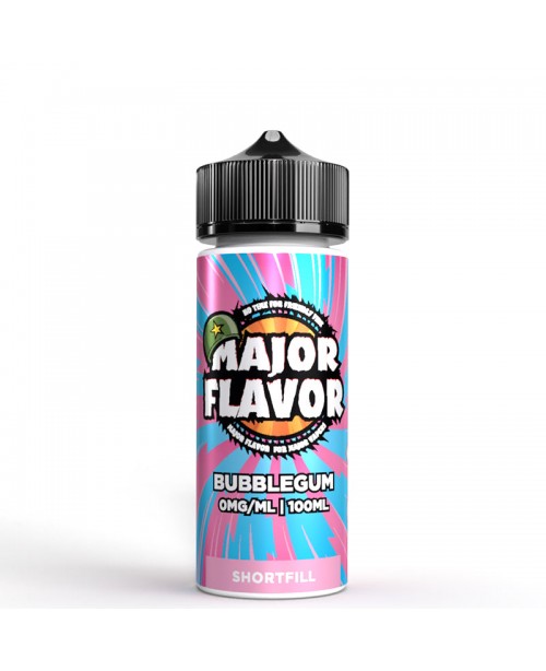 BUBBLEGUM E LIQUID BY MAJOR FLAVOR 100ML 70VG