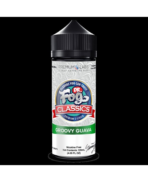 GROOVY GUAVA CLASSICS E LIQUID BY DR FOG 100ML 75V...