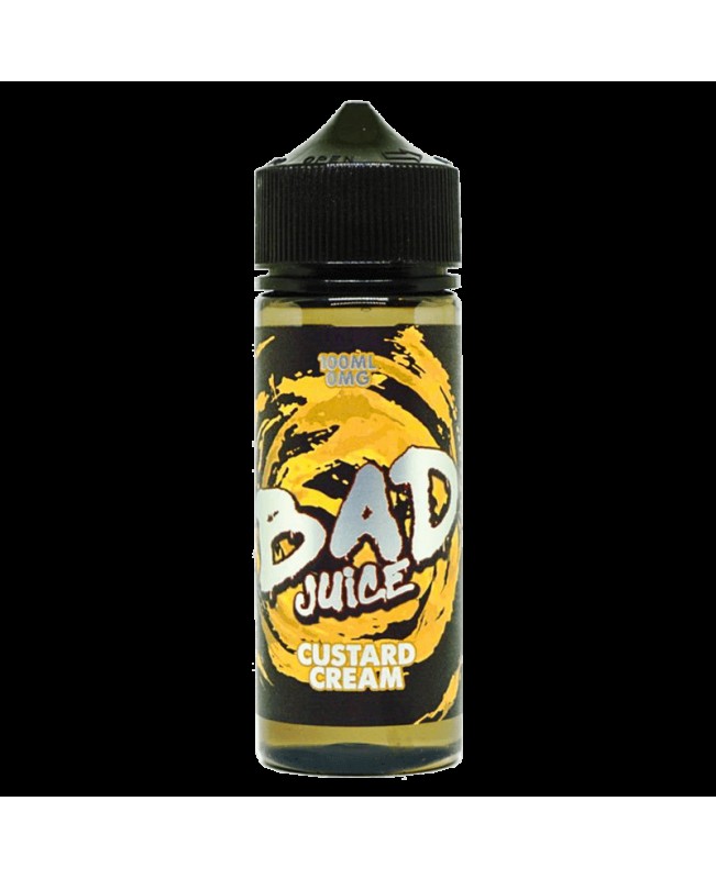 CUSTARD CREAM E LIQUID BY BAD JUICE 100ML 70VG