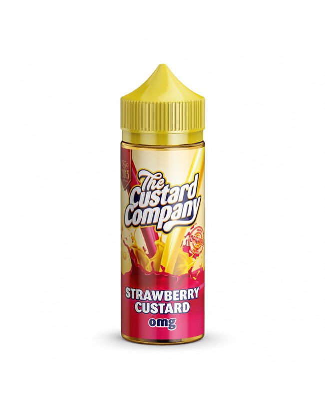 STRAWBERRY CUSTARD E LIQUID BY THE CUSTARD COMPANY 100ML 70VG