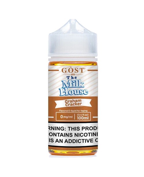 GRAHAM CRACKER E LIQUID THE MILK HOUSE GOST VAPORS...