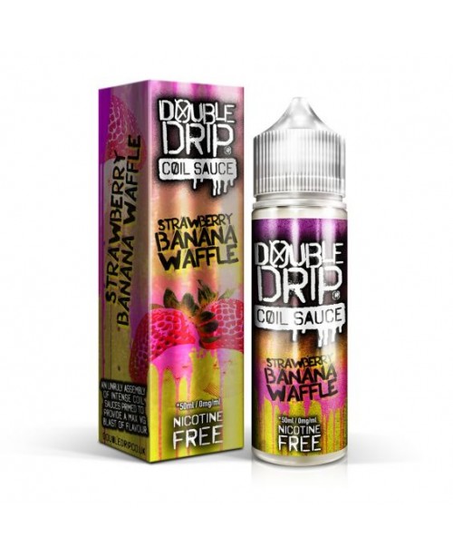 STRAWBERRY BANANA WAFFLE E LIQUID BY DOUBLE DRIP 5...