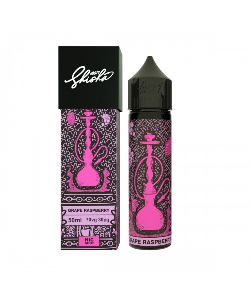 GRAPE RASPBERRY E LIQUID BY NASTY JUICE - SHISHA 5...