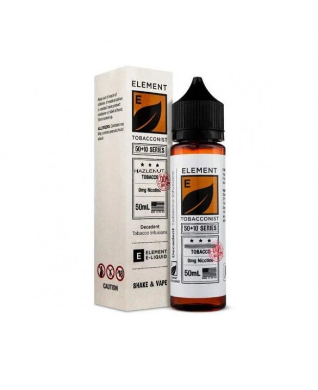 HAZLENUT TOBACCO BY ELEMENT 50ML 80VG