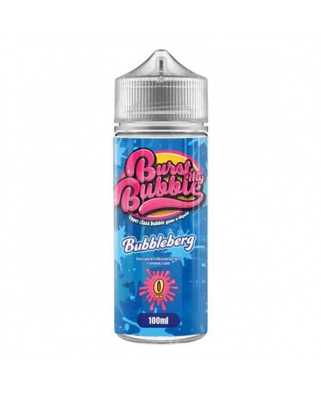 BUBBLEBERG E LIQUID BY STEEPOLOGIST - BURST MY BUBBLE 100ML 70VG