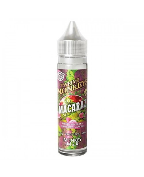 MACARAZ E LIQUID BY TWELVE MONKEYS 50ML 65VG