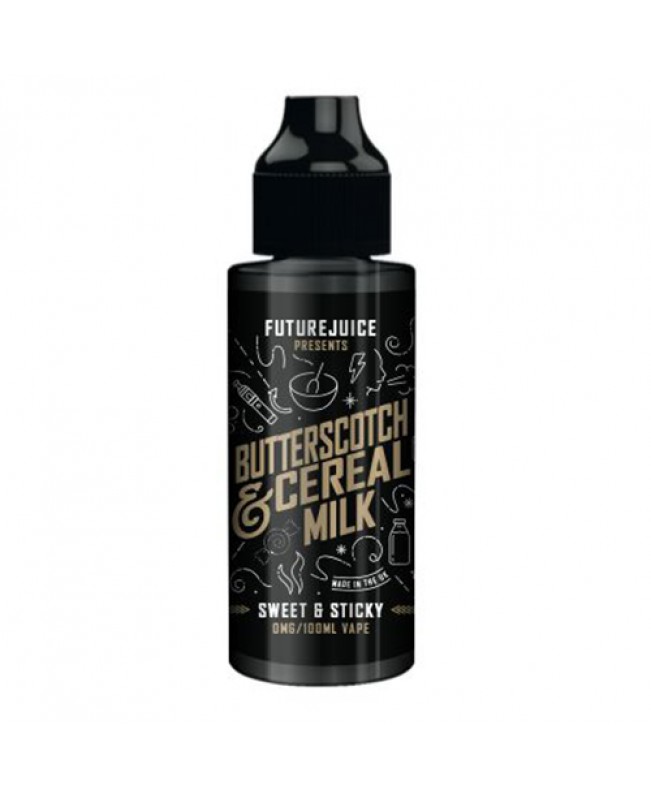 BUTTERSCOTCH & CEREAL MILK E LIQUID BY FUTURE JUICE 100ML