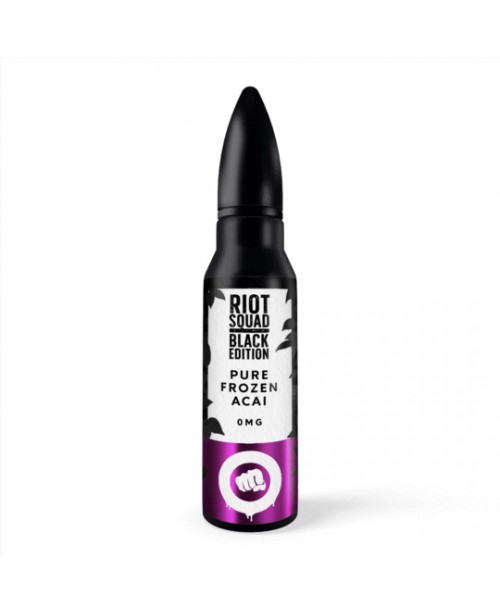 PURE FROZEN ACAI E LIQUID BY RIOT SQUAD BLACK EDIT...