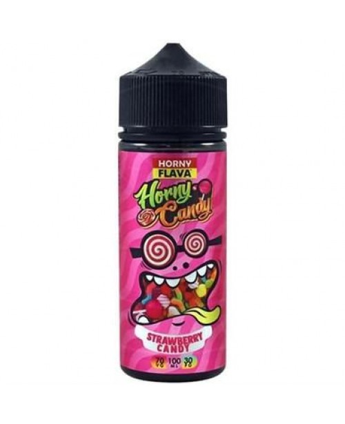 STRAWBERRY CANDY E LIQUID BY HORNY FLAVA 100ML 70V...