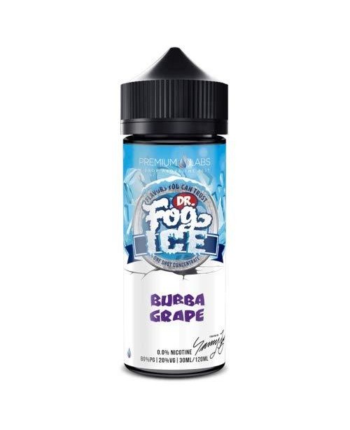 BUBBA GRAPE ICE E LIQUID BY DR FOG 100ML 75VG