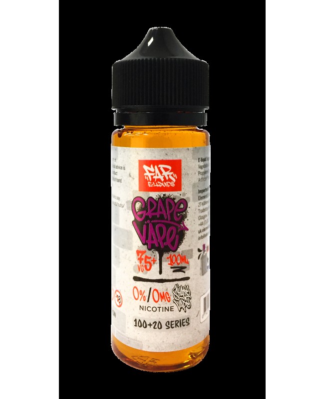 GRAPE VAPE E LIQUID BY FAR - ELEMENT 100ML 75VG