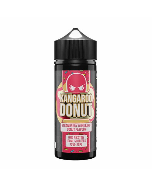 STRAWBERRY & RHUBARB KANGAROO DONUT E LIQUID B...