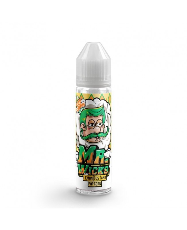 LEMON CUSTARD POPCORN E LIQUID BY MR WICKS 50ML 70VG