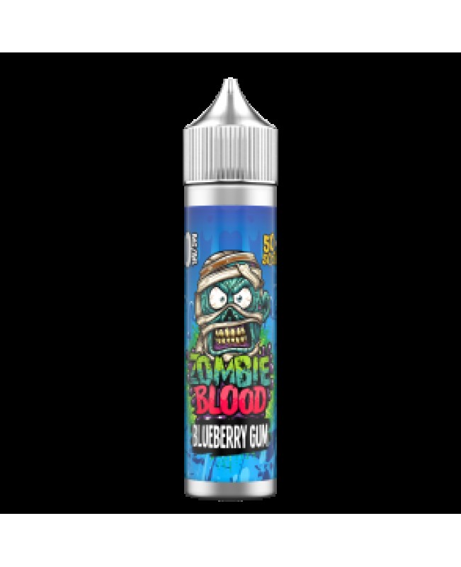 BLUEBERRY GUM BY ZOMBIE BLOOD 50ML 100ML 50VG