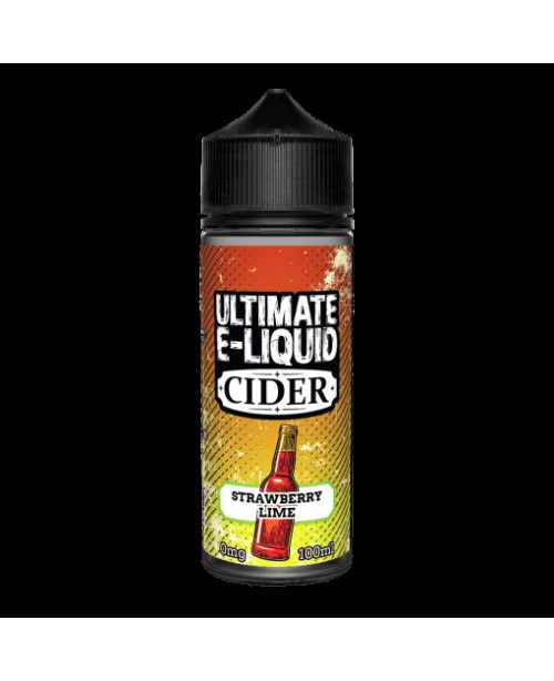 STRAWBERRY LIME E LIQUID BY ULTIMATE E-LIQUID - CI...